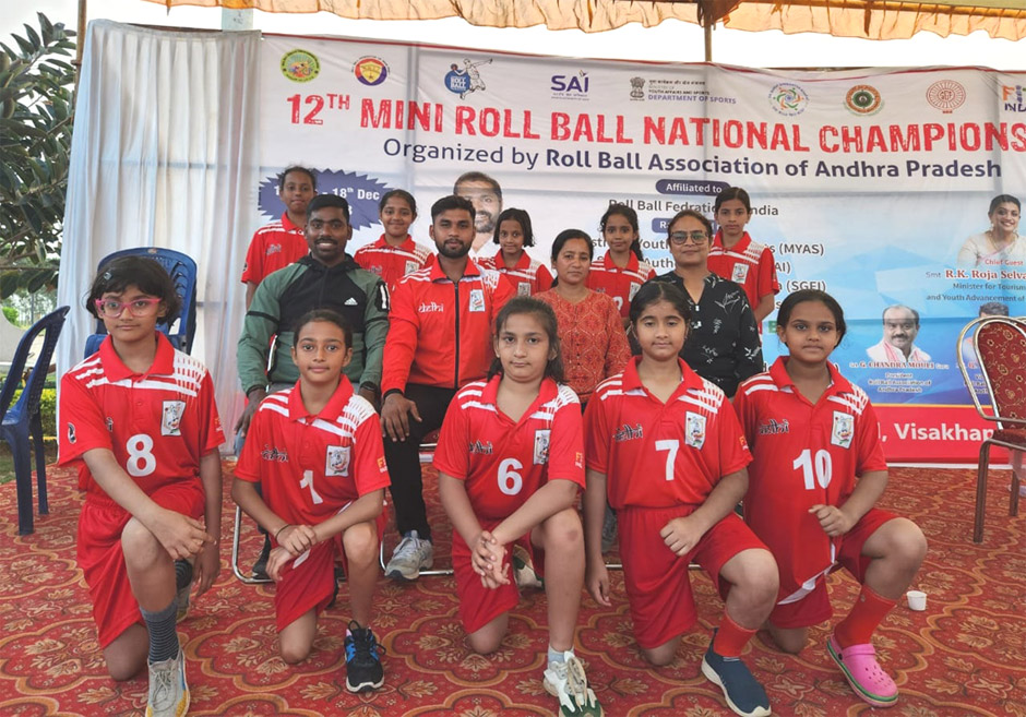 St. Mark's Meera Bagh - 12th Mini Roll Ball National Championship : Click to Enlarge