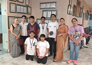St. Marks Sr. Sec. Public School - Success at Table Tennis Zonals Championship held at Bhatnagar International School Paschim Vihar, Delhi : Click to Enlarge