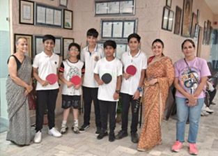 St. Marks Sr. Sec. Public School - Success at Table Tennis Zonals Championship held at Bhatnagar International School Paschim Vihar, Delhi : Click to Enlarge