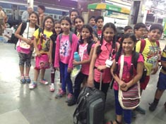St. Marks Sr. Sec. Public School, Meera Bagh arranged for primary students to have an excursion to Agra for two days : Click to Enlarge