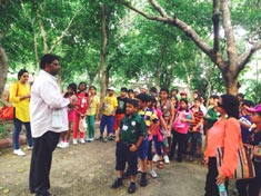 St. Mark's Sr. Sec. Public School, Meera Bagh arranged for primary students to have an excursion to Agra for two days : Click to Enlarge