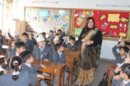 St. Mark's School, Meera Bagh - Hour of Code Activity by Class II : Click to Enlarge