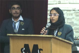 St. Mark's School, Meera Bagh - World Peace Day : Click to Enlarge
