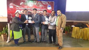 St. Mark's School, Meera Bagh - Modern School Access 2015 Winners -Pritish Seth and Pulkit Jhanji won II Prize in Game Designing : Click to Enlarge