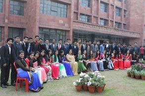 St. Mark's School, Meera Bagh - Farewell to Class XII-E : Click to Enlarge