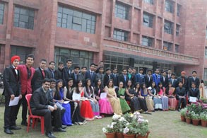 St. Mark's School, Meera Bagh - Farewell to Class XII-F : Click to Enlarge