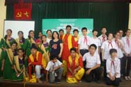 St. Mark's School, Meera Bagh promotes Indo-Vietnam friendship (15 May 2015) : Click to Enlarge