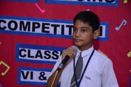 St. Mark's School, Meera Bagh - Solo Singing Competition for Classes VI and VII : Click to Enlarge