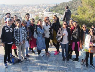 St. Mark's School, Meera Bagh - Our delegation visits Greece on an exchange program with Anatolia College in Thessaloniki : Click to Enlarge