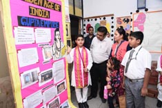 St. Mark's School, Meera Bagh - Atulya Bharat - Social Science Exhibition on Incredible India held : Click to Enlarge