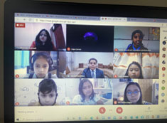 St. Mark's School, Meera Bagh - Students participate in Global Students Conference organised by Al Salam School, Dubai : Click to Enlarge