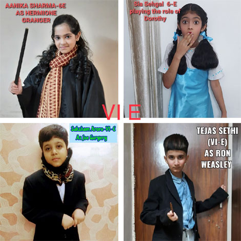 St. Mark's School, Meera Bagh - Character Dramatisation Competition for Classes 4 to 7 : Click to Enlarge