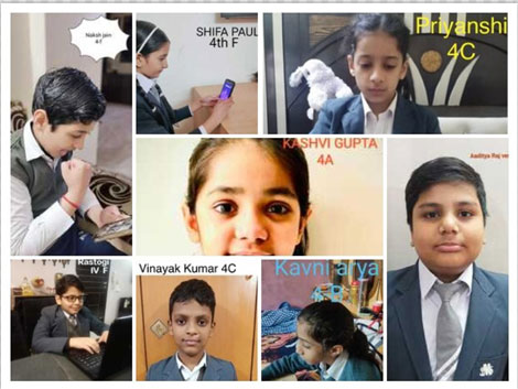 St. Mark's School, Meera Bagh - January Joy activities conducted for students : Click to Enlarge
