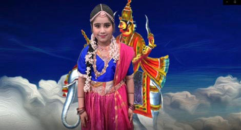 St. Mark's School, Meera Bagh - A vibrant virtual Lohri celebrations : Click to Enlarge