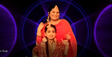 St. Mark's School, Meera Bagh - A vibrant virtual Lohri celebrations : Click to Enlarge