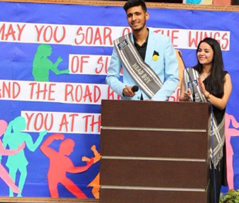 St.Marks Sr Sec Public School Janak Puri - Our school bid an affectionate adieu to the students of Class XII of the 2023-24 batch : Click to Enlarge
