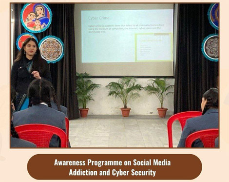 St.Marks Sr Sec Public School Janak Puri - A workshop on building positive body image was organised for the girls of VIII and IX : Click to Enlarge