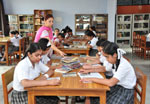 www.saintmarksschool.com - St. Mark's Girls Sr. Sec. School - Infrastructure - LIBRARY : Click to Enlarge