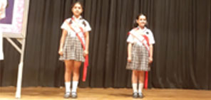 SMS, Girls School - Investiture Ceremony for Juniors 2019-20 : Click to Enlarge