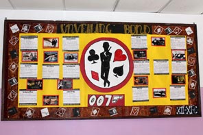 St. Mark's Girls School - Display board as on August 2015 : Click to Enlarge
