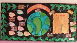 St. Mark's Girls School - Display board as on April 2016 : Click to Enlarge