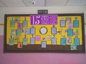 St. Mark's Girls School - Display board as on November 2016 : Click to Enlarge