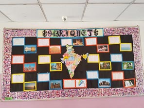 St. Mark's Girls School - Display board as on August 2017 : Click to Enlarge