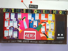 St. Mark's Girls School - Display board as on September 2018 : Click to Enlarge