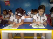 SMS Girls School - Grand Parent Day Celebrations - Sapling Class - Card Making : Click to Enlarge