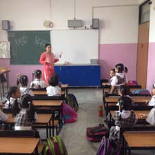 St. Mark's Girls School - Hindi Diwas : Click to Enlarge