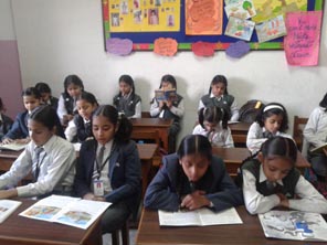 St. Mark's Girls School - One Nation Reading Together : Click to Enlarge
