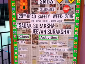 St. Mark's Girls School - 29th Road Safety Week : Click to Enlarge