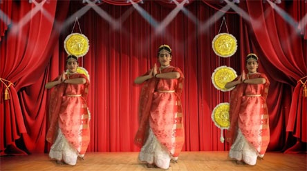 St. Mark's Girls School, Meera Bagh - Durga Puja Celebrations : Click to Enlarge