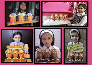 St. Mark's Girls School, Meera Bagh - Gandhi Jayanti Celebrations for Classes III : Click to Enlarge