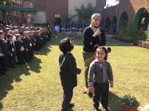 St. Mark's Girls School - Republic Day Flag Hosting : Click to Enlarge