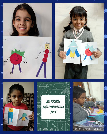 St. Mark's World School, Meera Bagh - National Mathematics Day Celebrations by Class Sapling : Click to Enlarge