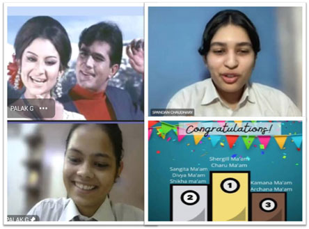 St. Mark's Girls School, Meera Bagh - Antakshari on Teachers Day Celebrations : Click to Enlarge