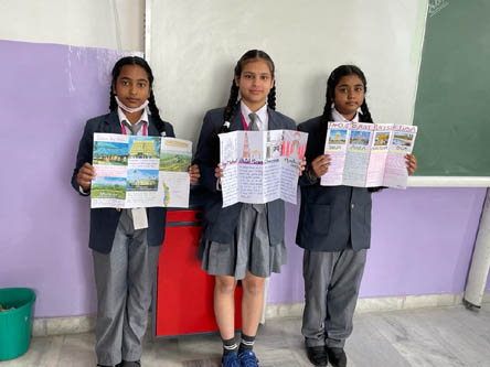 St. Mark's World School, Meera Bagh - National Tourism Day Activity : Click to Enlarge