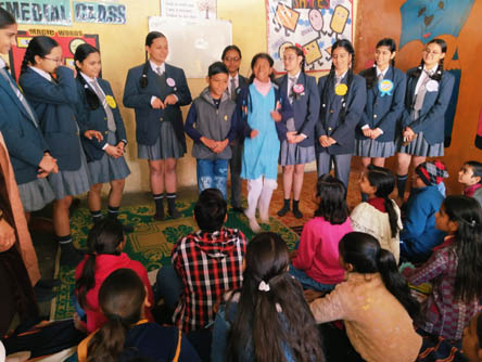 St.Marks World School Meera Bagh - World NGO Day celebrated : Click to Enlarge