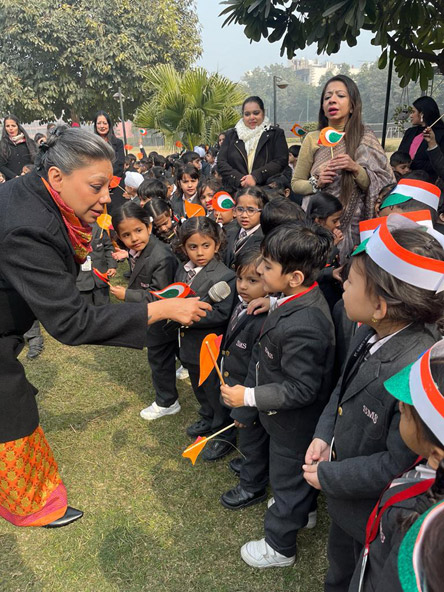 St.Marks World School Meera Bagh - 75th Republic Day Celebrations : Click to Enlarge