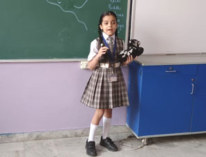 SMS Girls School, Meera Bagh - An activity by students of Class 2 : Click to Enlarge