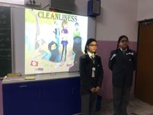 St. Mark's Girls School, Meera Bagh - Cleanliness drive : Click to Enlarge