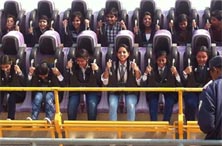 St. Mark's Girls School - Picnic at Adventure Island for Class XII : Click to Enlarge