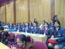St. Mark's Girls School - Visit to IIT, Delhi by Class XI students : Click to Enlarge