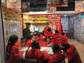 St. Mark's World School - Picnic to Kidzania for Class I : Click to Enlarge