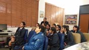 St. Mark's Girls School, Meera Bagh - Video Conference Session with with Lycée Elie Cartan, France : Click to Enlarge