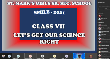 SMS Girls School - Inter School event : Science and Maths Investigative Learning Experiences : Click to Enlarge