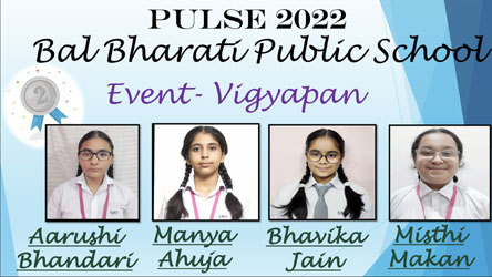 St. Mark's World School, Meera Bagh - Pulse 2022 : Click to Enlarge