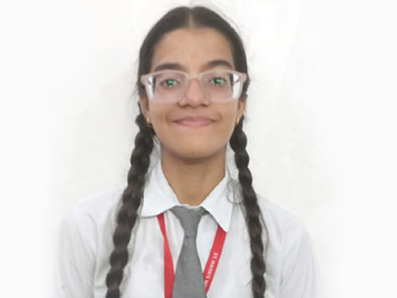 St. Mark's World School, Meera Bagh - Quest 2023: Annual Inter School Science and Maths Festival - Imagine Invent Inspire (Science): 3rd Prize: Shriya Choudhary XI-D : Click to Enlarge
