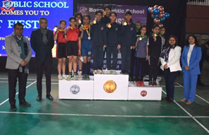 St.Marks World School Meera Bagh: Girls Under 12 Fit Fiesta Inter School Athletics Meet : Click to Enlarge